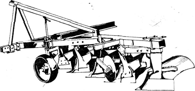 Плуг пятикорпусный навесной ПЛН-5-35